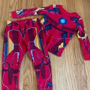 Iron Man Marvel Boys 2T long sleeve Pajamas